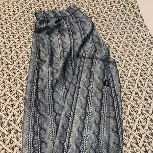 Zara Terez faux cableknit legging - S